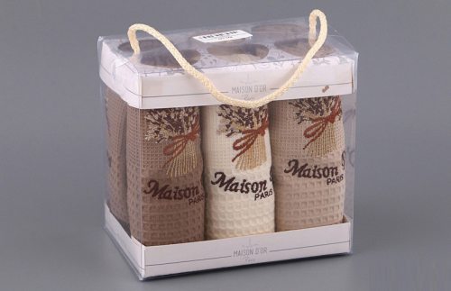Кухонные полотенца Букет натураль Maison D`or